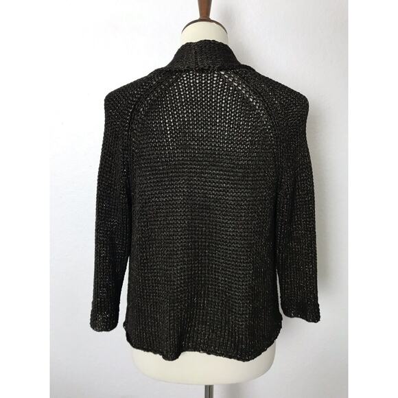 Eileen Fisher Cardigan Sweater Open Front - Picture 6 of 9
